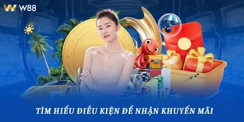 Ảnh minh họa người chơi nhận thưởng từ các ưu đãi của W88