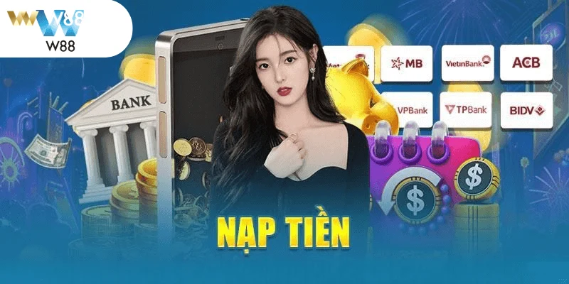 Khuyến mãi nạp tiền hấp dẫn dành riêng thành viên mới tại W88.